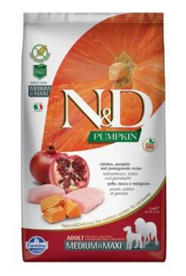 N&D GF Pumpkin DOG Adult M/L Chicken&Pomegranate 2x12kg