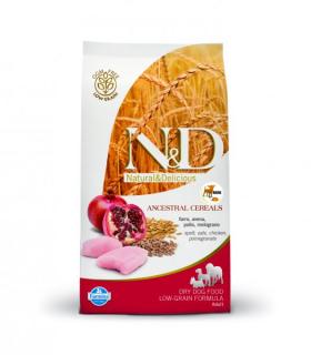 Vzorek N&D Low Grain Adult M/L Chicken & Pomegranate 100g
