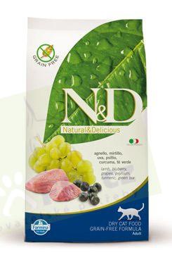 N&D LG CAT Adult Lamb & Blueberry 10kg