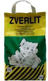 ZVERLIT Podestýlka zelená,hrubá, kočka 10kg