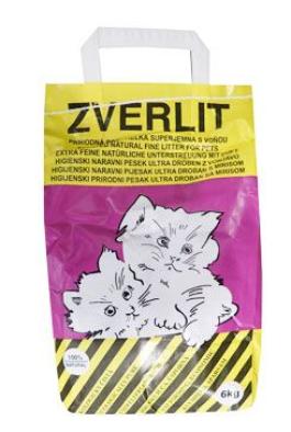 ZVERLIT Podestýlka fialová,superjemná s vůní,kočka6kg