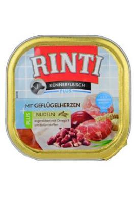 Rinti Dog Kennerfl. vanička drůbeží srdíčka+nudle 300g