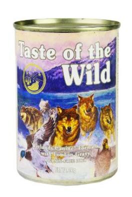 Taste of the Wild konzerva Wetlands Wild Fowl 390g