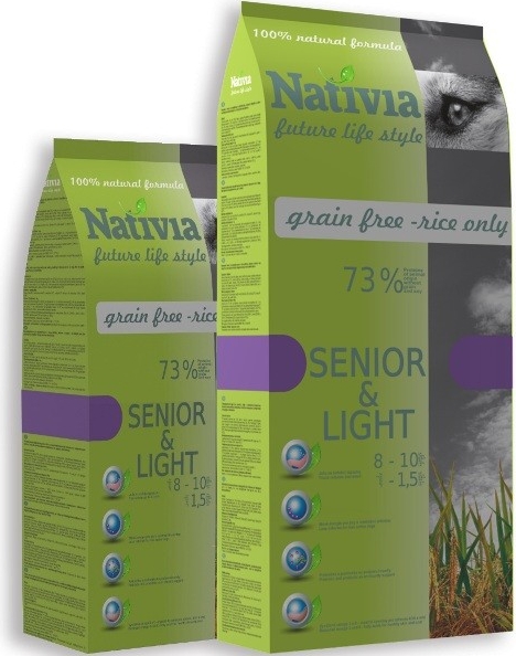 Nativia Dog Senior&Light 15kg