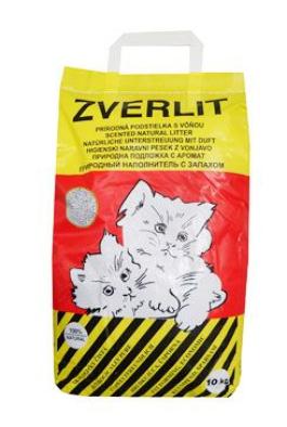 ZVERLIT Podestýlka červená,hrubá s vůní, kočka 10kg