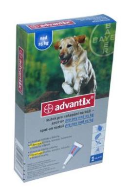 Advantix Spot On 1x4ml pro psy nad 25-40kg (1 pipeta)