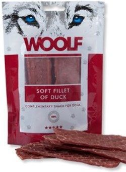 WOOLF pochoutka soft strips of duck 100g