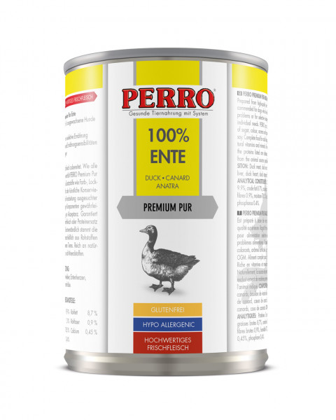 PERRO Premium Pur Kachna 410 g
