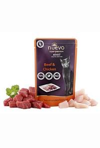 Nuevo kočka kapsa Adult Kuře a Hovězí 85g