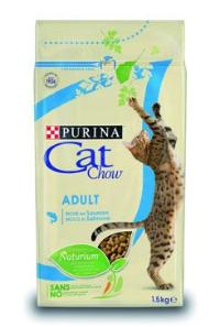 Purina Cat Chow - tuňák,losos 1,5kg