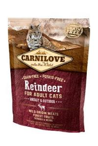 Carnilove Cat Reindeer for Adult Energy & Outdoor 400g