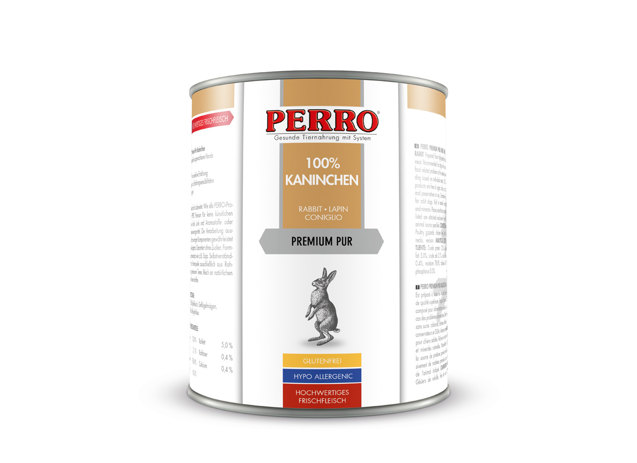 PERRO Premium Pur Králík 800g