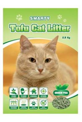 Podestýlka Smarty Tofu Cat Litter-Green Tea 2,8kg/6l