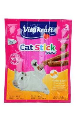 Vitakraft Cat pochoutka Stick mini Turkey+lamb 3x6g