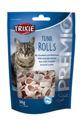 Pochoutka Premio TUNA ROLLS pro kočky 50g TR