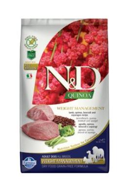 N&D Quinoa DOG Weight Management Lamb all breeds 2,5kg