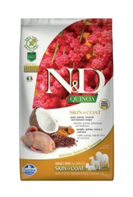 N&D Quinoa DOG Skin&Coat Quail all breeds 2,5kg