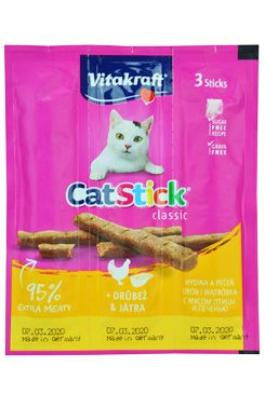 Vitakraft Cat pochoutka Stick Clasic Poultry/Liver 3ks