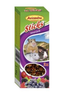Avicentra tyčinky velký hlodavec - lesní ovoce 2ks