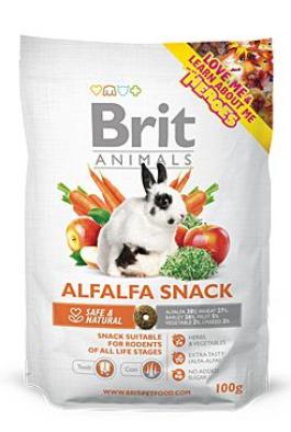 Brit Animals  Alfalfa Snack for Rodents 100g