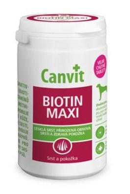 Canvit Biotin Maxi pro psy ochucený 500g