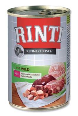 Rinti Dog Kennerfleisch konzerva zvěřina 400g