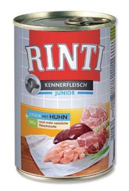 Rinti Dog Kennerfleisch konzerva Junior kuře 400g