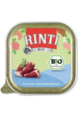 Rinti Dog BIO vanička drůbeží srdíčka 150g