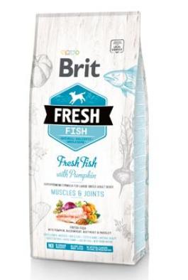 Brit Fresh Dog Fish & Pumpkin Adult Large 12kg