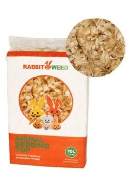 Hobliny podestýlka lis.hrubá TOP RabbitWeed 70l/1,5kg