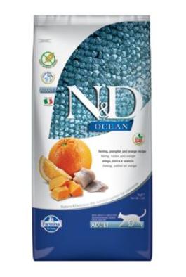 N&D OCEAN CAT Adult Herring, Pumpkin & Orange 5kg