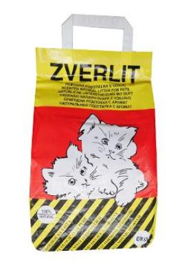 ZVERLIT Podestýlka červená,hrubá s vůní, kočka 6kg