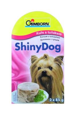 Gimdog ShinyDog konz. tuňák+kuře 2x85g