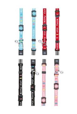 Obojek kočka nylon Kitty Cat pro koťata 20cm mix TR