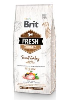 Brit Fresh Dog Turkey & Pea Light Fit & Slim 2x12kg
