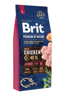 Brit Premium Dog by Nature Junior L 2x15kg