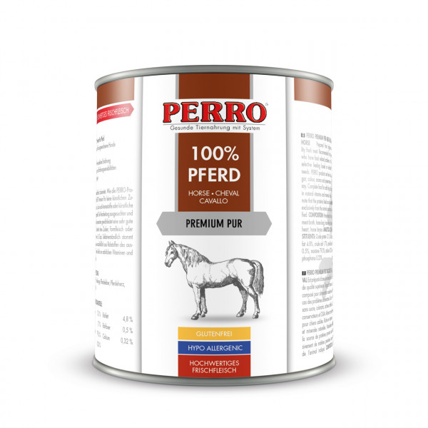 PERRO Premium Pur Kůň 820 g