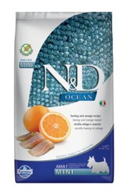 N&D OCEAN DOG Adult Mini Herring & Orange 2,5kg