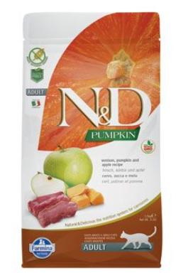 N&D Pumpkin CAT Venison & Apple 1,5kg