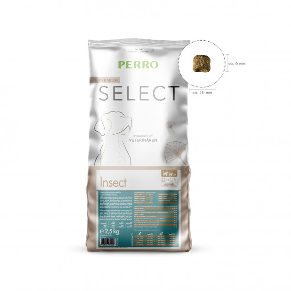 Perro INSECT Grain Free hmyzí granule 2,5kg