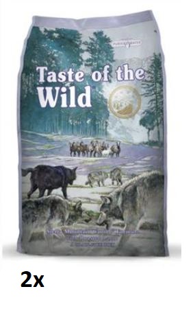 Taste of the Wild Sierra Mountain Canine 2x12,2kg