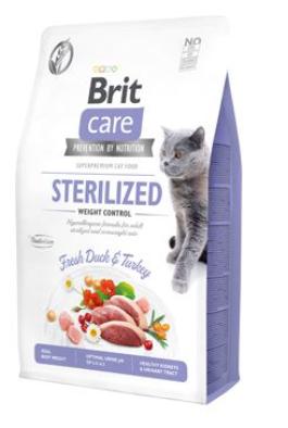 Brit Care Cat GF Sterilized Weight Control, 0,4kg