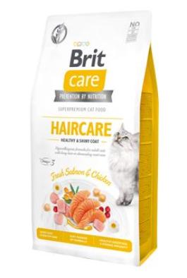 Brit Care Cat GF Haircare Healthy&Shiny Coat 7kg