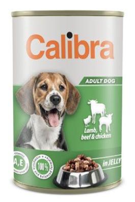 Calibra Dog  konz.Lamb,beef&chick. in jelly 1240g