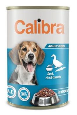 Calibra Dog  konz.Duck,rice&carrots in gravy 1240g