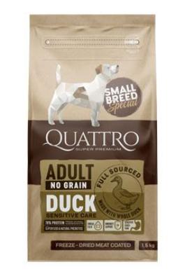 QUATTRO Dog Dry SB Adult Kachna 7kg