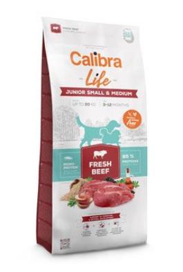 Calibra Dog Life Junior Small&Medium Fresh Beef 2,5kg