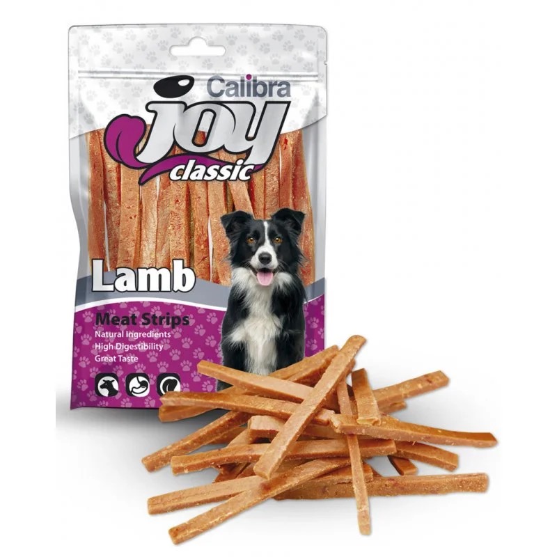 Calibra Joy Dog Classic Lamb Strips80g