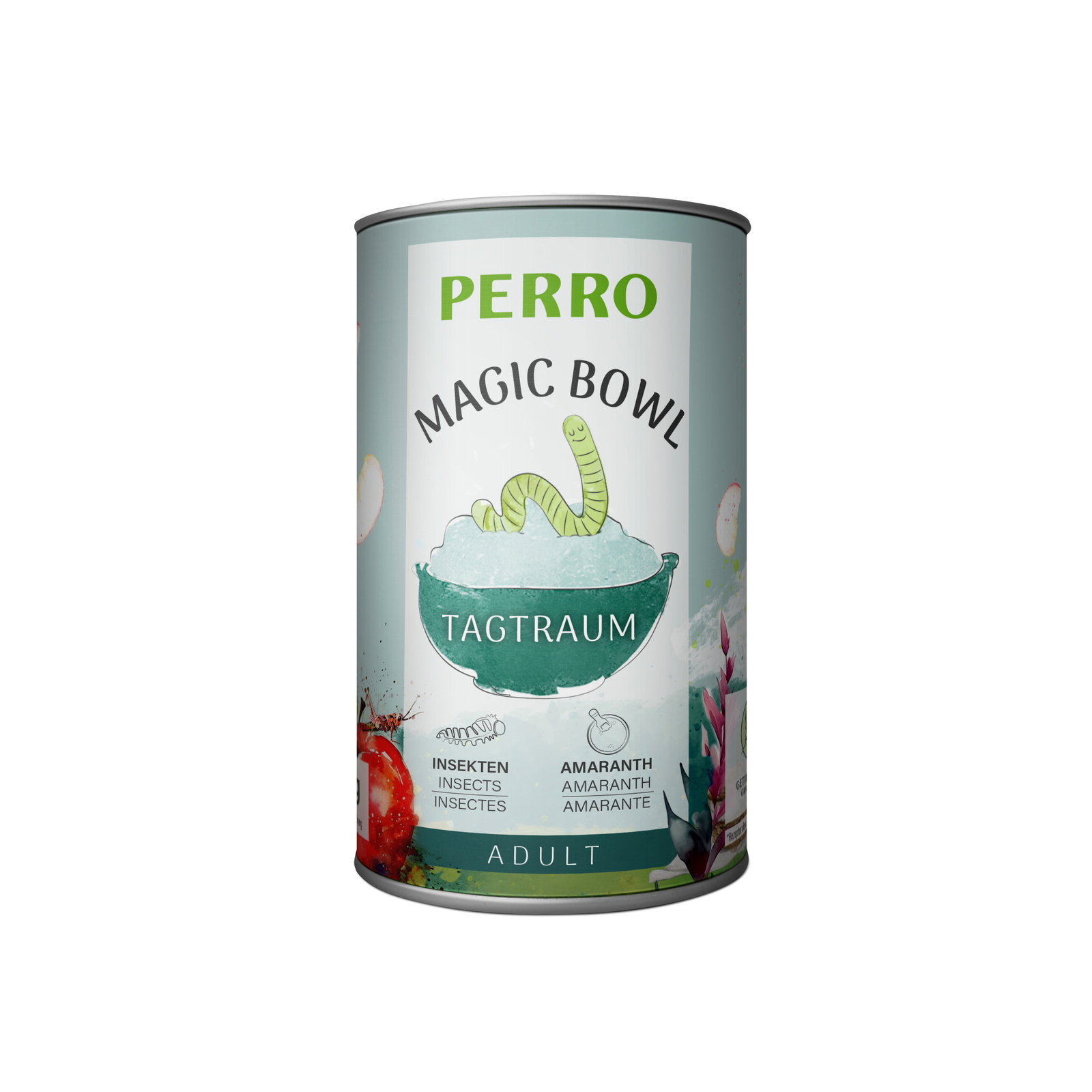 PERRO Magic Bowl Daydream hmyz, amarant a jablko pro dospělé psy 400G