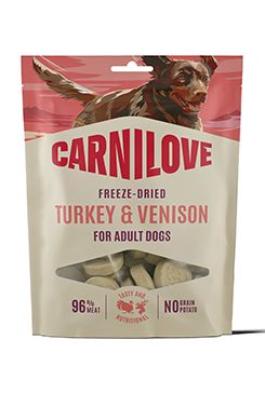 Carnilove Dog Freeze-Dried Turkey&Venison 60g
